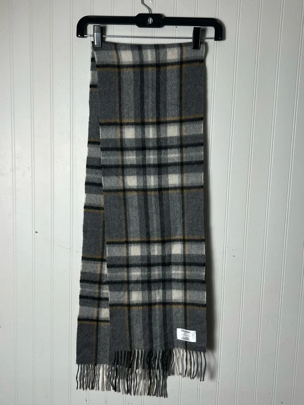 EDINBURGH CASHMERE SCARF PLAID (10 1/2 in X 70 in)